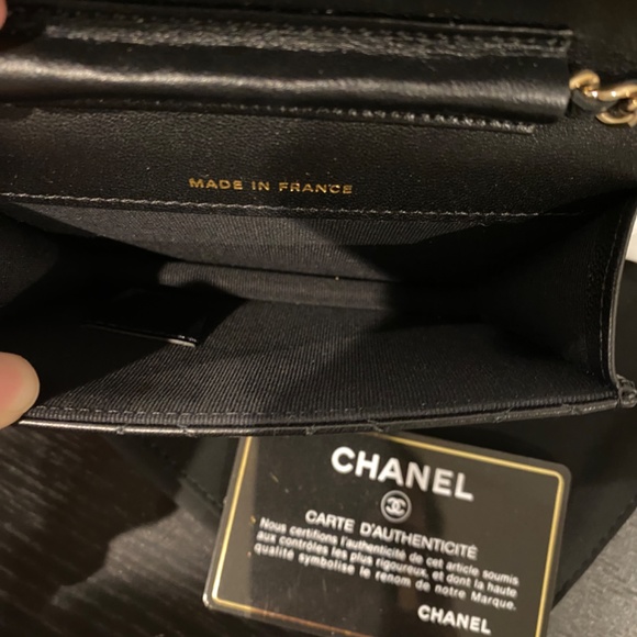 Chanel Clutch with Chain Quilted Lambskin Mini - Picture 11 of 16